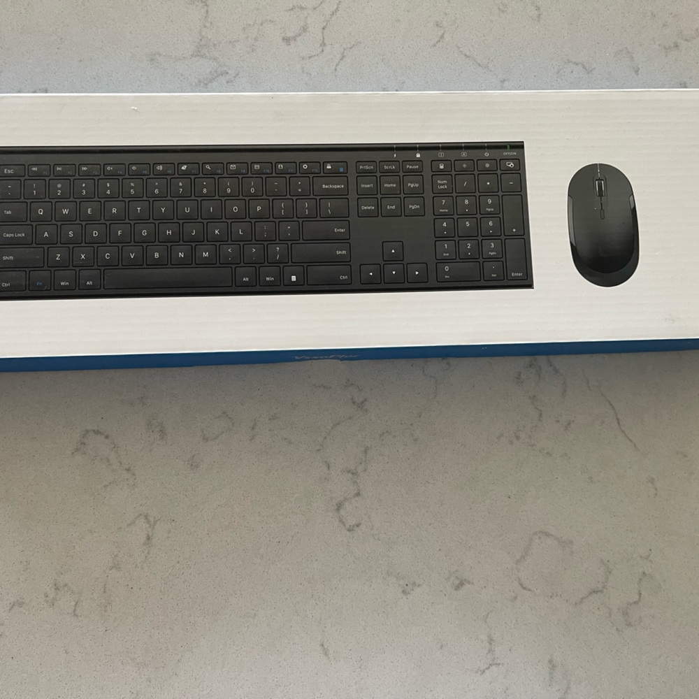 Brand new still in packaging and box wireless keyboard and mouse